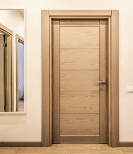 solid wood interior door