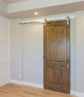 wooden barn door