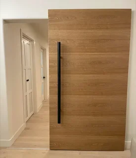 wooden ghost door